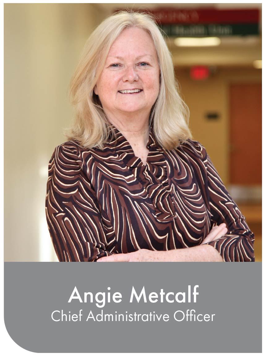 Angie Metcalf, Chief Administrative Officer