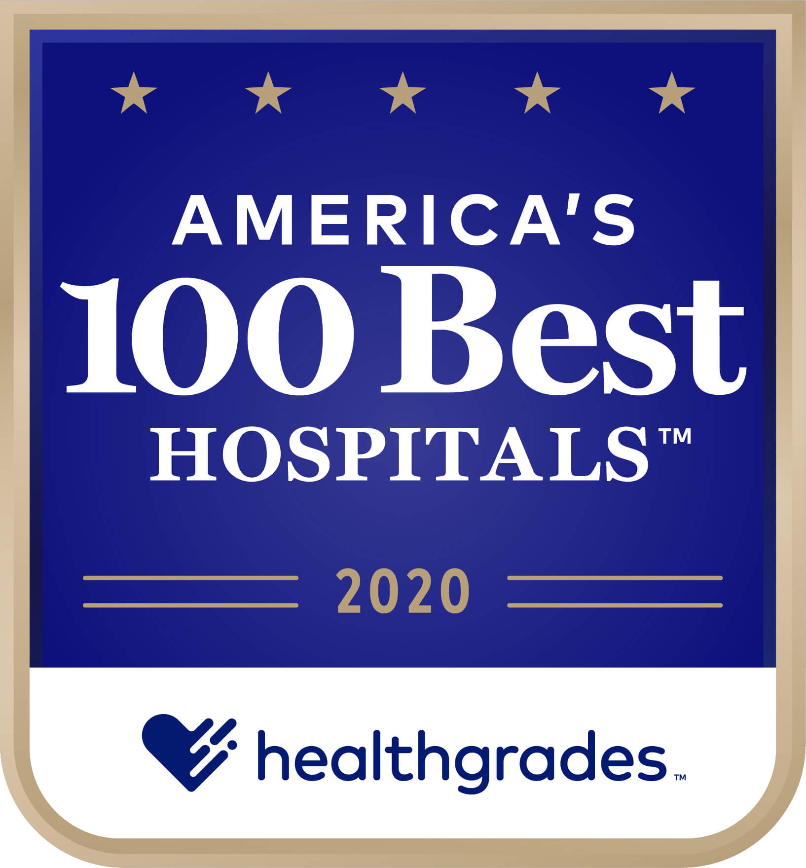 Healthgrades 100 Best Hospitals Award 2020